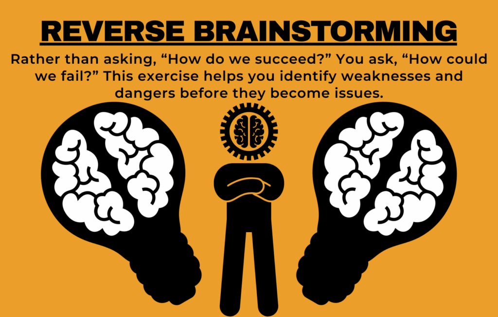 Critical Thinking Exercises 9 Reverse BrainStorming